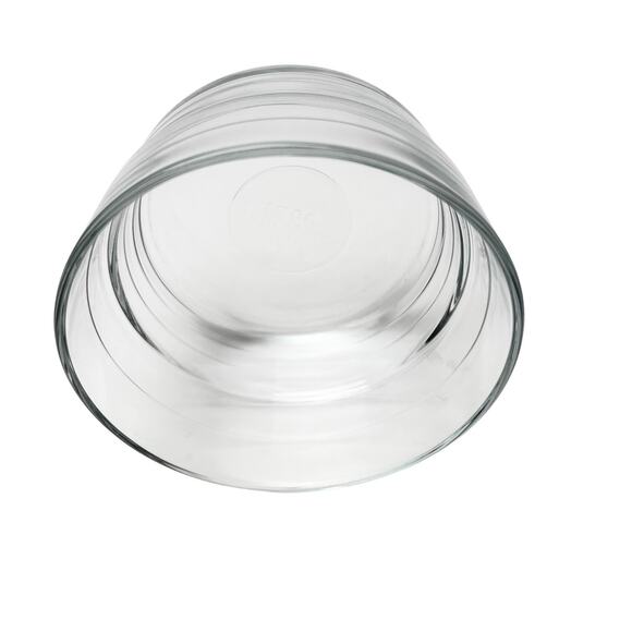 Ikea Clear Glass Bowls Set 5 Svepa Etched Rings Stackable Made in Turkey 12144 - Picture 13 of 16